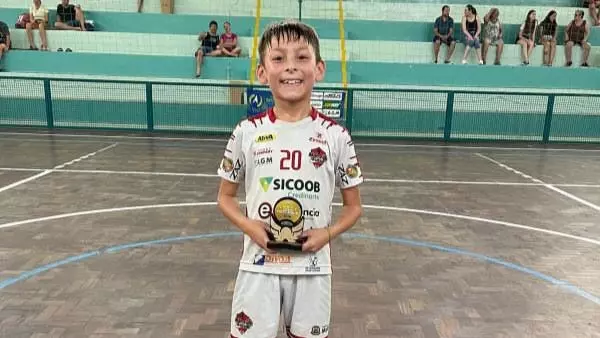 Atleta sub10 de Mafra irá participar pela terceira vez das disputas estaduais de futsal